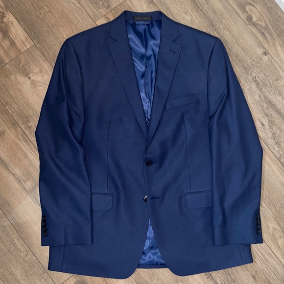 Navy Blue Suit Jacket - Picture 2 of 16